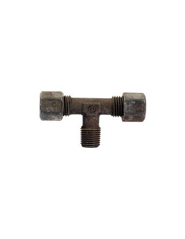 Conector Hidráulico En T, T.E.V. 8L - 1/4'' BSP 90 Macho