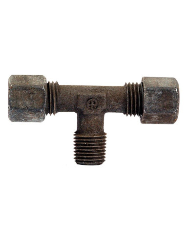 Conector Hidráulico En T, T.E.V. 8L - 1/4'' BSP...