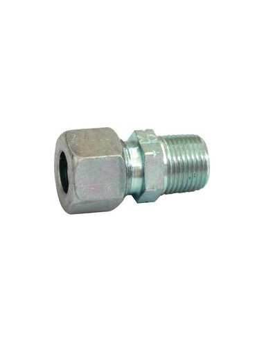 Conector Hidráulico Metálico Con Rosca 15L - 1/2'' NPT