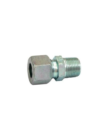 Conector Hidráulico Metálico Con Rosca 15L - 1/2'' NPT
