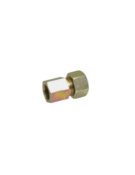 Conector Hidráulico Metálico Con Rosca Hembra G.A.V. 6L - M10 x 1.0