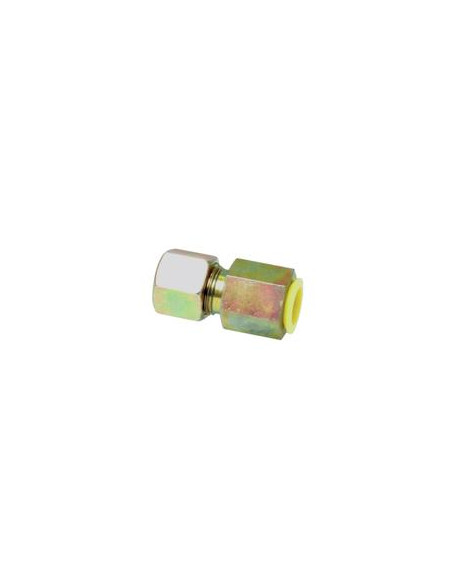 Conector Hidráulico Metálico Con Rosca Manómetro M.A.V. 10L - 1/4'' BSP
