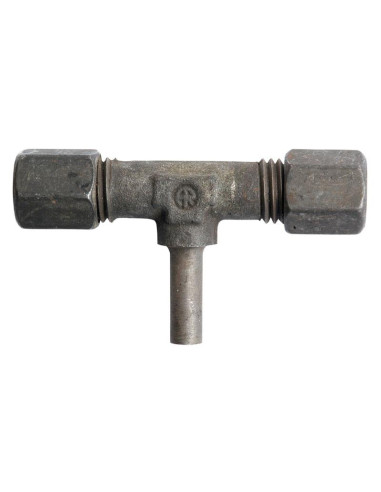 Conector Hidráulico Metálico En T Con Rosca...