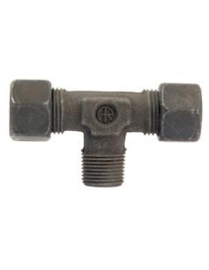 Conector Hidráulico Metálico En T Con Rosca T.E.V. 12L -...