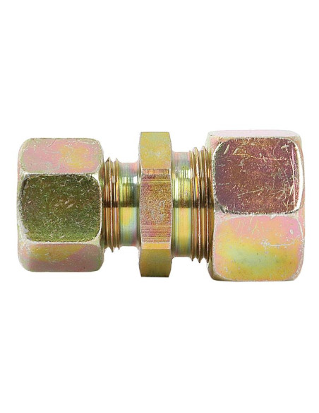 Conector Hidráulico Metálico Reductor Recto G.V. 10L - 8L