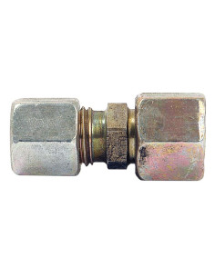 Tubo Metálico Hidráulico Adaptador 22L - 18L 2