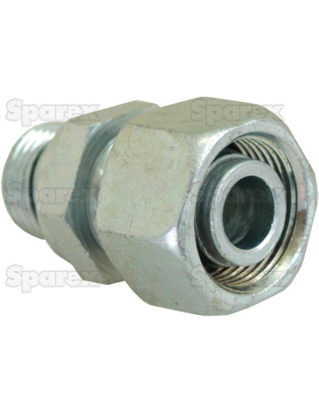 Acoplamiento de espárrago para tubos metálicos hidráulicos M18X15 / 15 l