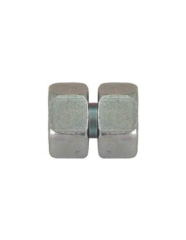 Acoplamiento recto para tubos metálicos hidráulicos 12S M20 x 15