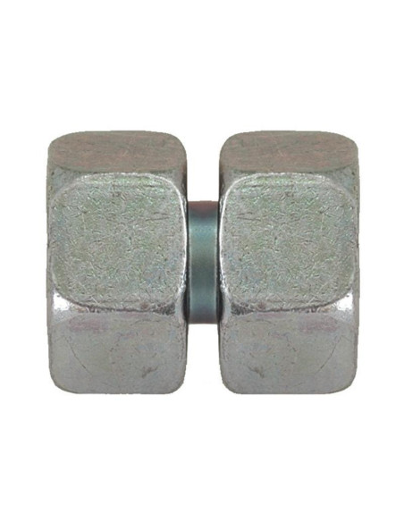 Acoplamiento recto para tubos metálicos hidráulicos 18 l M26 x 15