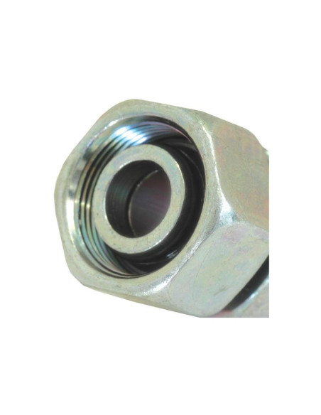 Acoplamiento recto para tubos metálicos hidráulicos 18 l M26 x 15