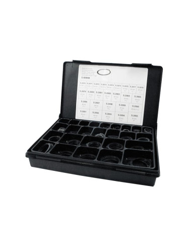 Surtido de Circlip Exterior, 330 pzas. Caja....