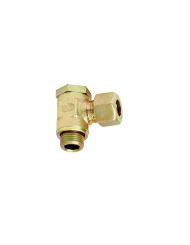 Conector Hidráulico Metálico Banjo S.W.V. 12L Con Tornillo