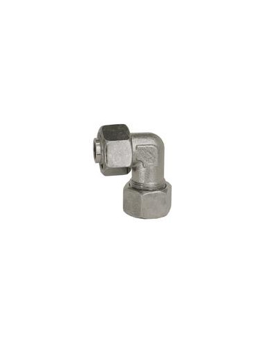 Conector Hidráulico Metálico Con Rosca En Angulo E.W.V. 12S 90 Tubo De Conexión Compacto
