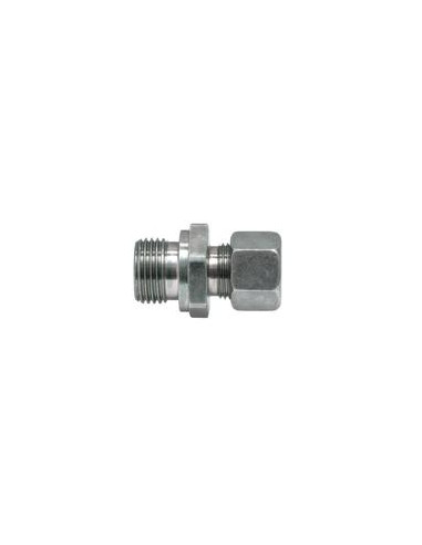 Conector Hidráulico Metálico Con Rosca Macho G.E.V. 22L - 3/4'' BSP