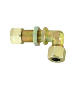 Conector Hidráulico Metálico Pasamuros Con Angulo G.S.V....