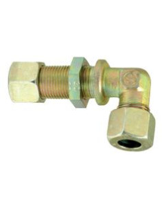 Conector Hidráulico Metálico Pasamuros Con Angulo G.S.V....