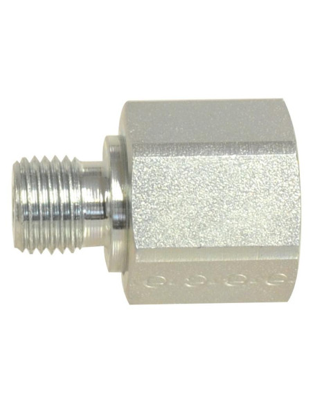Hydraulic Metal Pipe Thread Reducer 1/4''BSP Externalthread 3/8''BSP Inner thread