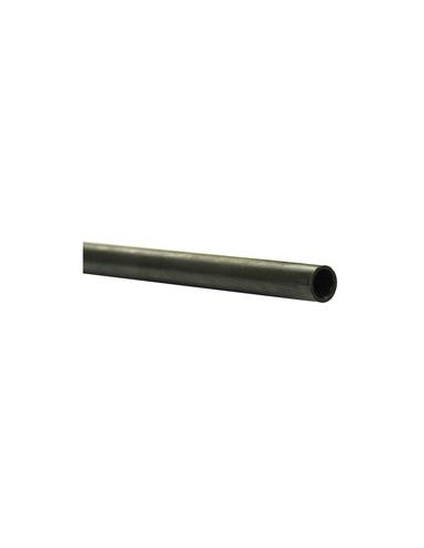 Tubo Metálico Hidráulico (15L) 15mm x 1.5mm, (Negro), 3m