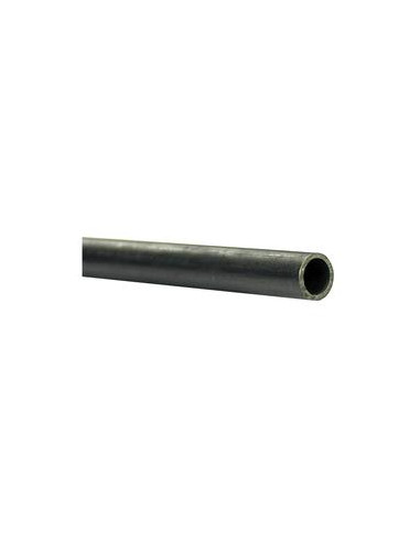 Tubo Metálico Hidráulico (18L) 18mm x 2mm, (Negro), 3m