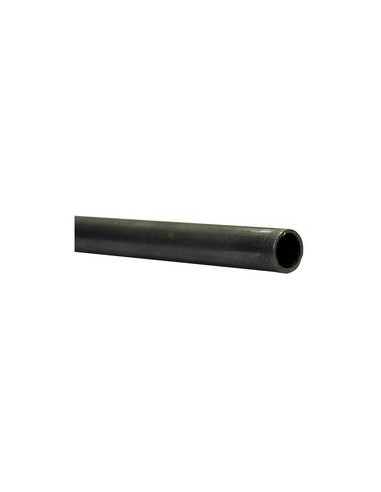 Tubo Metálico Hidráulico (22L) 22mm x 2mm, (Negro), 3m