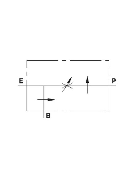 MARCHESINI Válvula de Control de Caudal 3 Vías 1/2'' BSP (80 L/min Caudal)