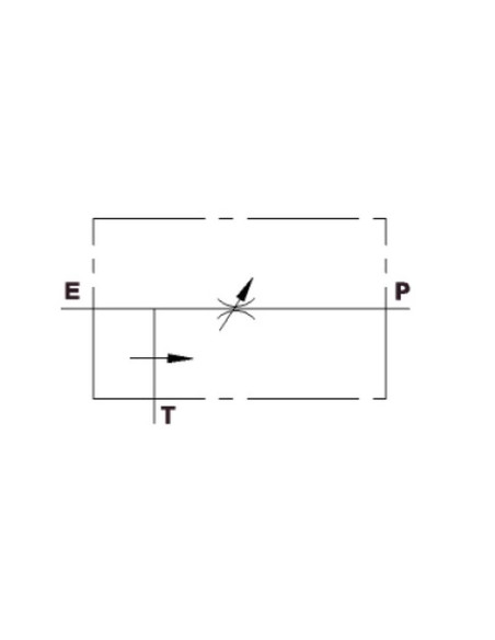 MARCHESINI Válvula de Control de Caudal 3 Vías 1/2'' BSP (80 L/min Caudal)