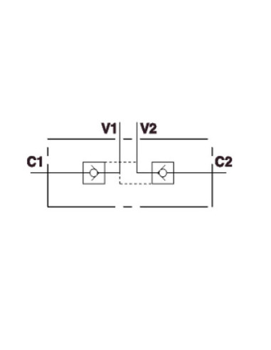 MARCHESINI Válvula de Control Doble 1/2'' BSP...