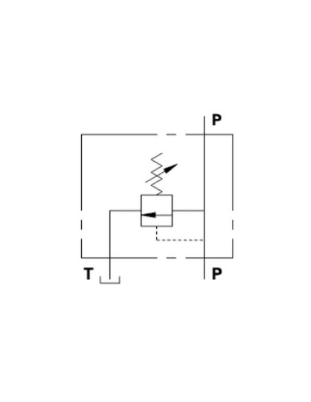 MARCHESINI Válvula de Descarga en Línea 3/4'' BSP (90 L/min Caudal)