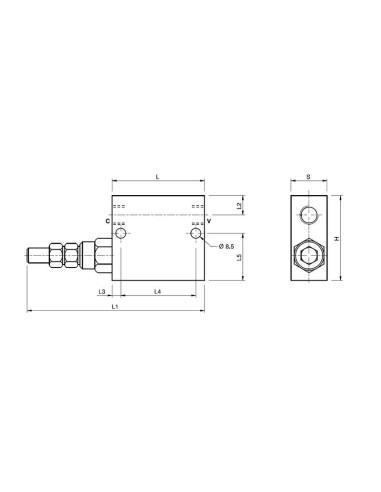 MARCHESINI Válvula de Secuencia 3/8'' BSP (35...