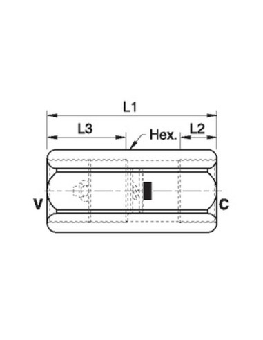 MARCHESINI Válvula de Seguridad 1/2'' BSP (80...
