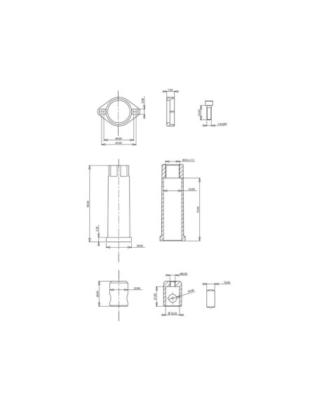 Sparex Válvula Hidráulica - Kit de Conexión - Se ajusta a Walvoil SD11/14 SDS150 & DF10 Válvula hidráulica