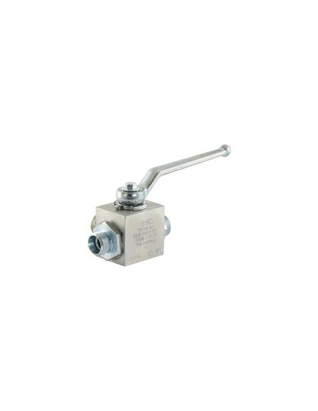 Sparex Hydraulic 3-Way Diverter Ball Valve M18 x 1.50 métrica L/min Caudal) Tubo 12L