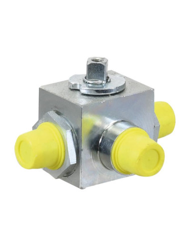 Sparex Hydraulic 3-Way Diverter Ball Valve M22...
