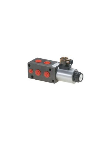 Trale Válvula Hidráulica Derivación Eléctrica 6 Puertos 1/2'' BSP 12V (DC) (80 L/min Caudal)