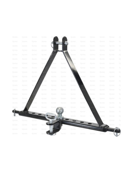 Estructura de remolque de tres puntos (Cat. 1) No. de orificios: 9, 775mm.