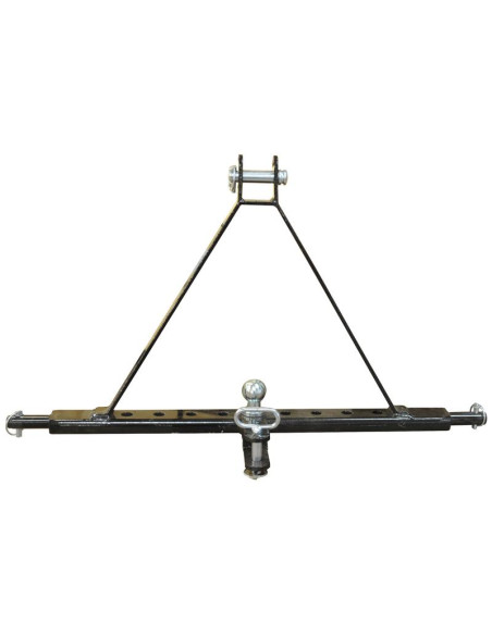 Estructura de remolque de tres puntos (Cat. 2) No. de orificios: 9, 932mm.