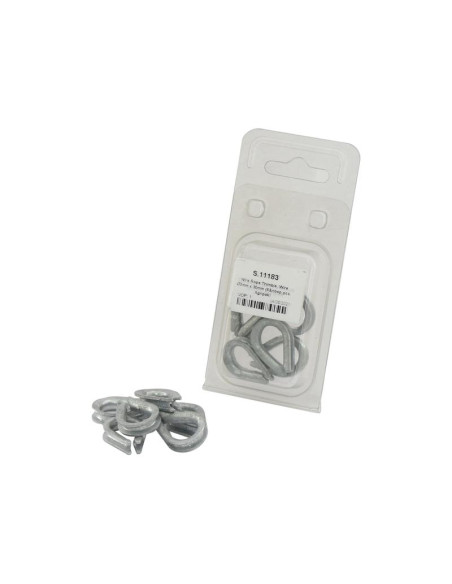 Guardacabo, Ø cable3mm x 30mm (6 pzas. Blister)