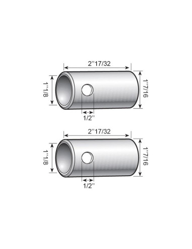 Casquillo Adaptador Brazo Inferior (Cat. 3...