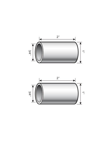 Casquillo Adaptador Tercer Punto (Cat. 2 hasta...