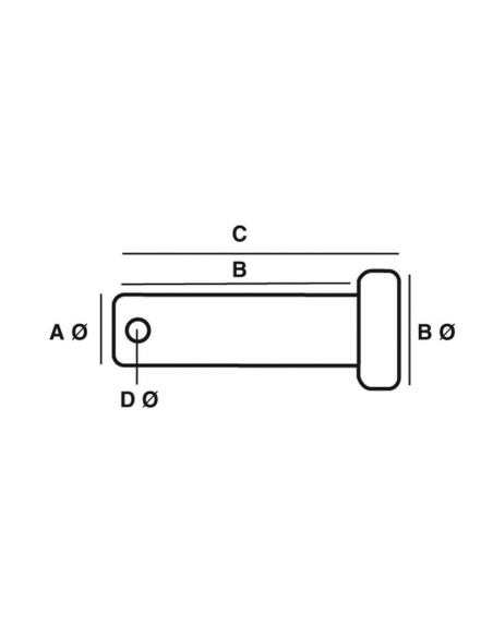 métrica Eje Manilla Ø6mm x 22.50mm