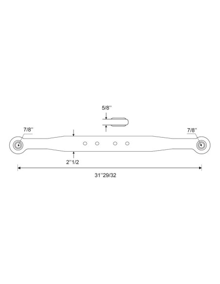 Eje Brazo Inferior - Complete (Cat. 1/1)