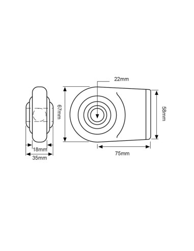 Rótula Para Soldar Brazo Inferior (Cat. 1)