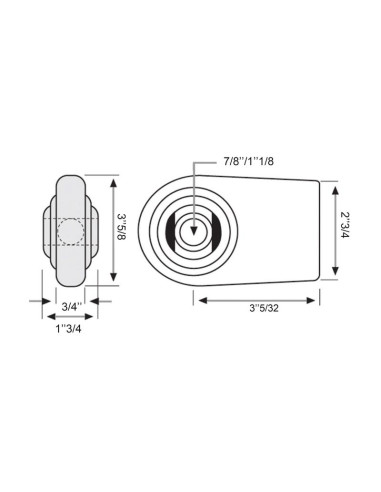 Rótula Para Soldar Brazo Inferior (Cat. 1/2)