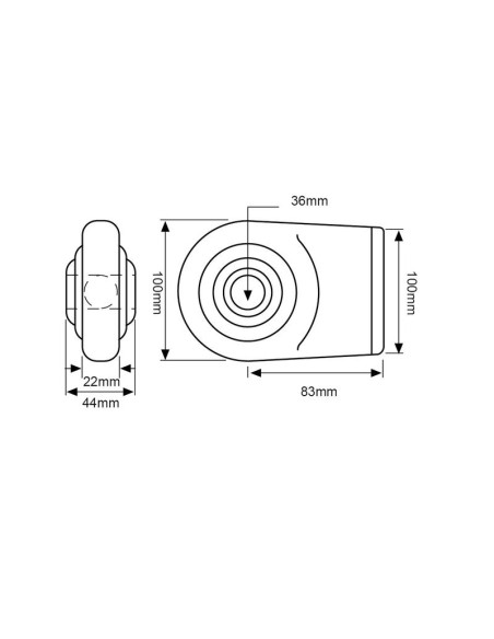Rótula Para Soldar Brazo Inferior (Cat. 3)