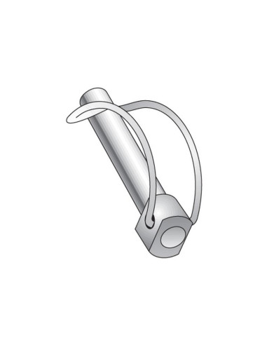 Pasador con Cadena, Ø pasador16mm x 62mm