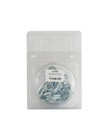 Pasador con Cadena, Ø pasador16mm x 70mm (2...