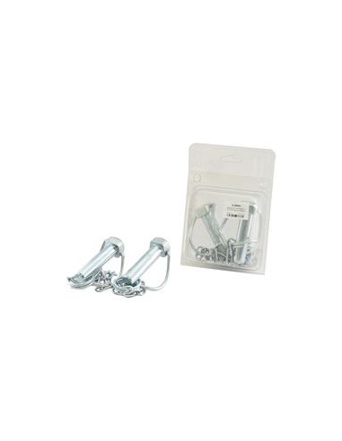 Pasador con Cadena, Ø pasador19mm x 73mm (2 pzas. Blister)