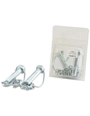 Pasador con Cadena, Ø pasador19mm x 73mm (2...