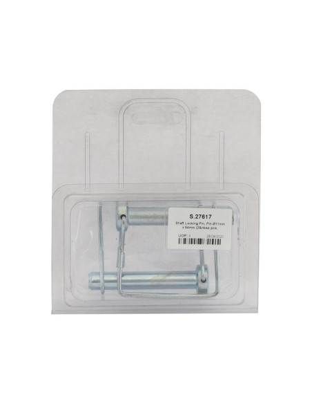 Pasador de Seguridad, Ø pasador11mm x 54mm (2 pzas. Blister)
