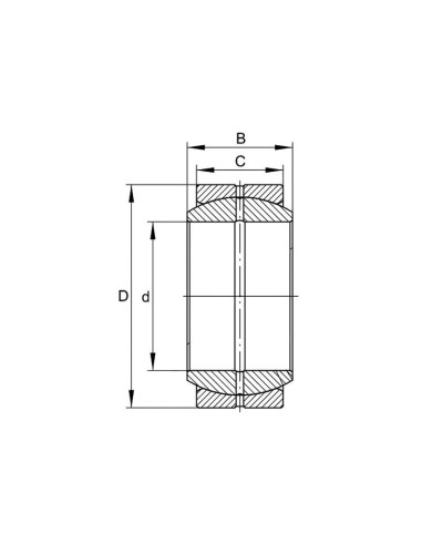 Rodamiento Axial (GE20DO-2RS)